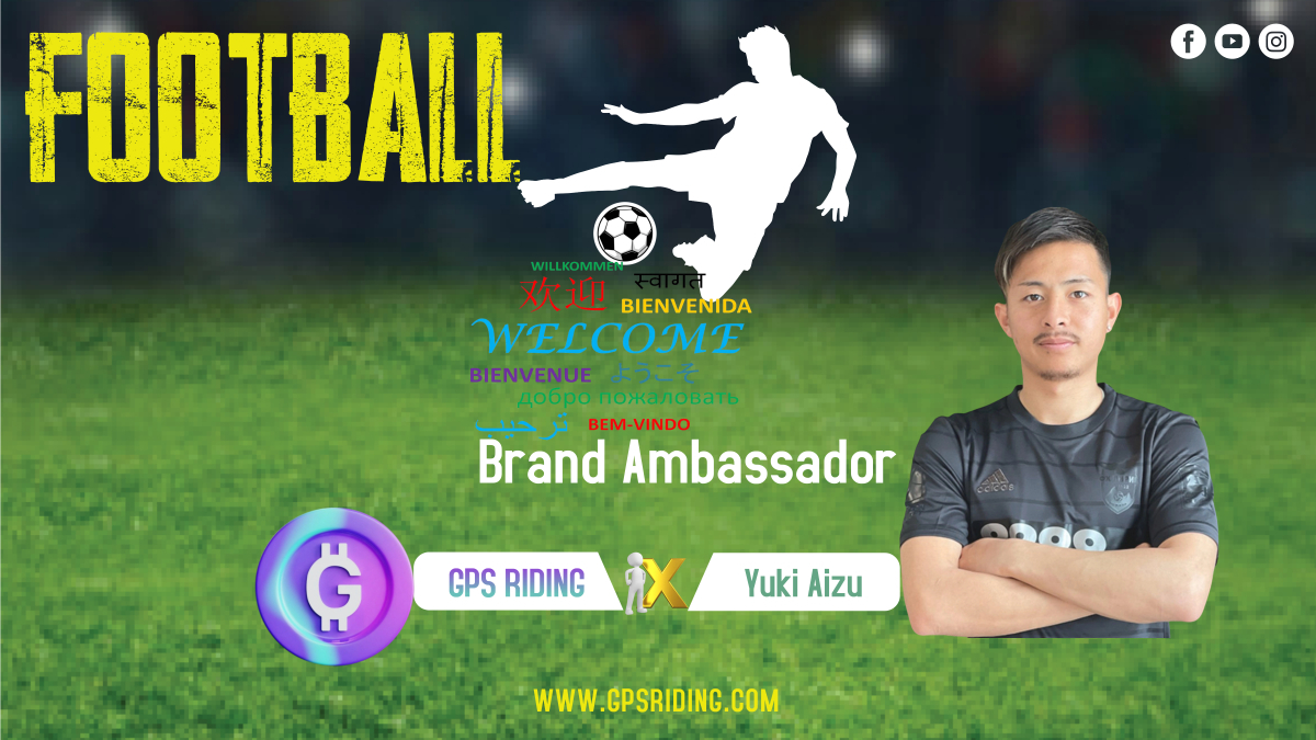 GPS Riding Signs Football Player Yuki Aizu As Brand Ambassador in Japan and Asia